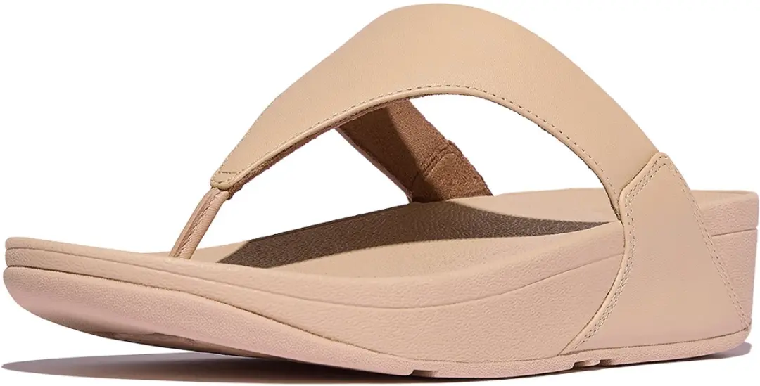 FitFlop Lulu Leather Toepost Vrouwen