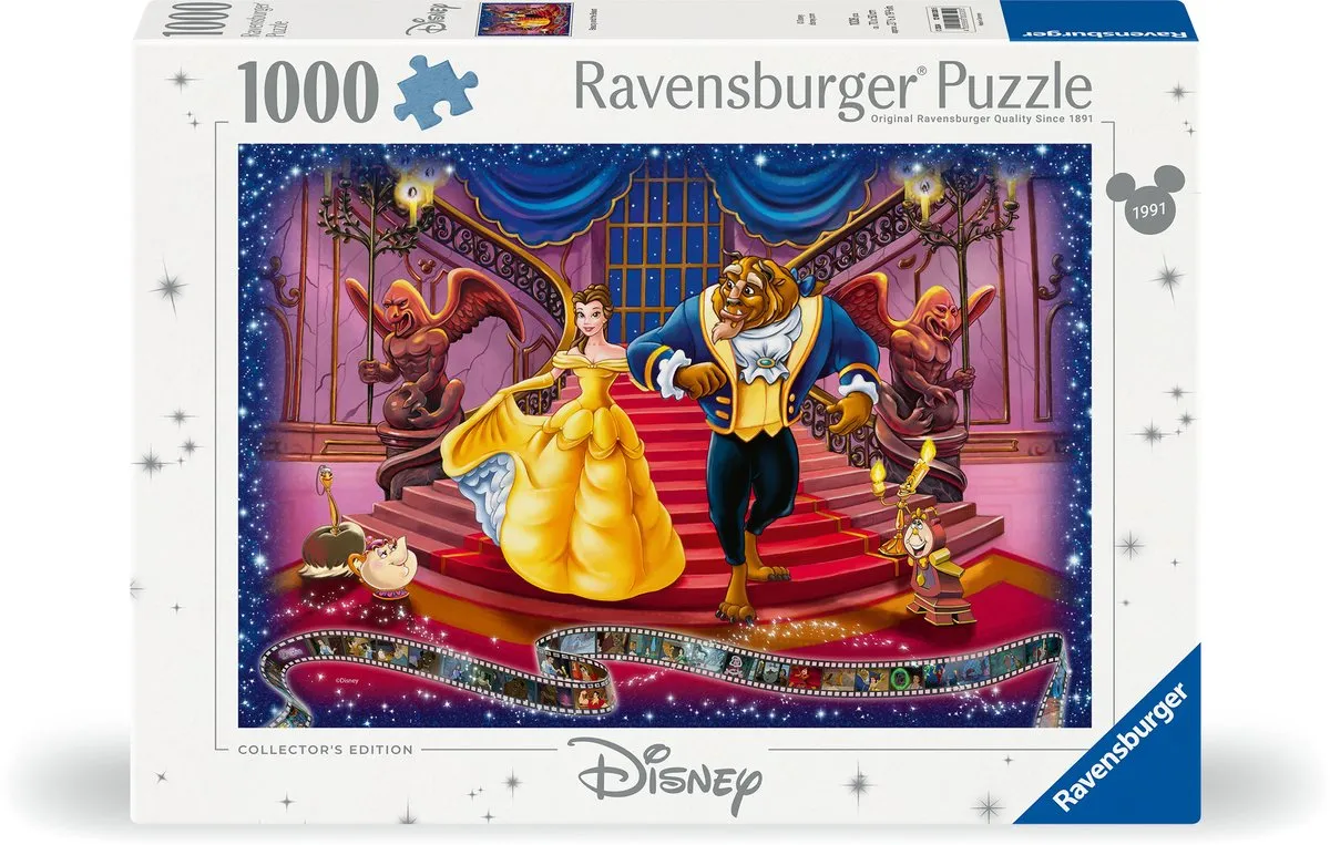 Ravensburger Disney Belle en het Beest Legpuzzel 1000 Stuks