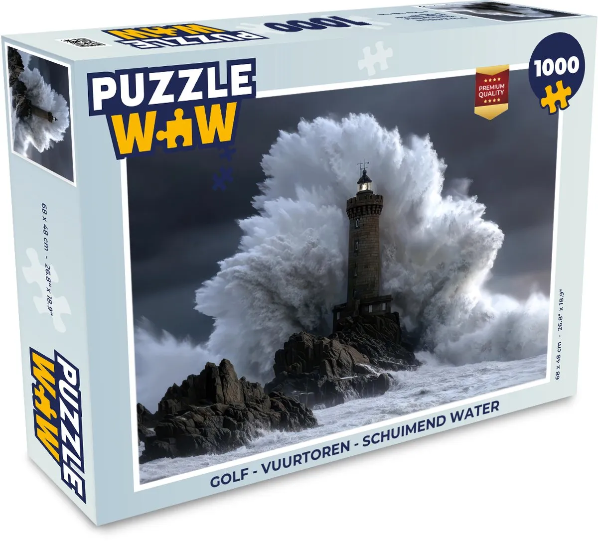 PuzzleWow Golf Vuurtoren Legpuzzel 1000 Stuks