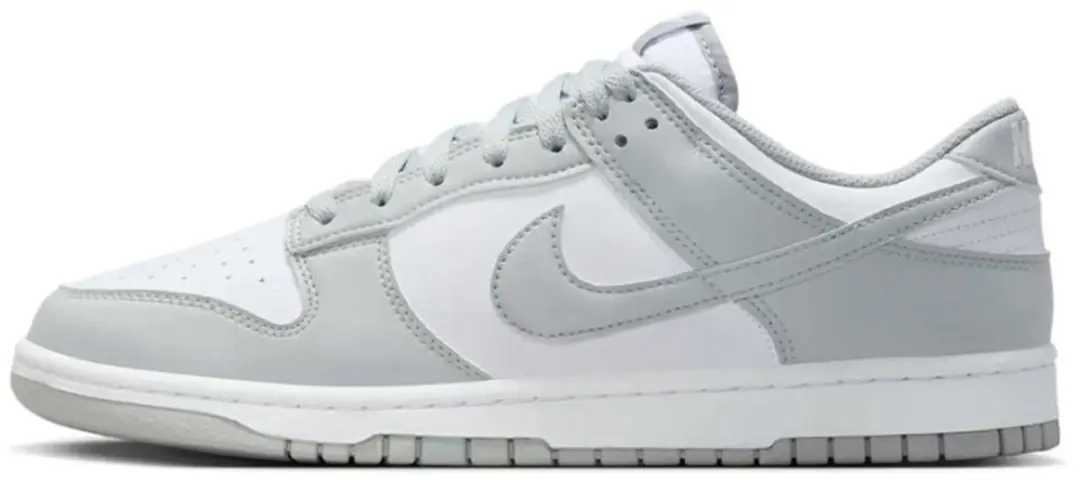 Nike Dunk Low White Light Smoke Grey
