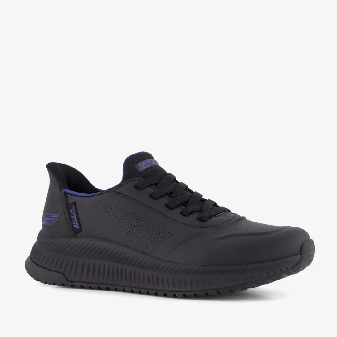 Skechers Slip-ins: BOBS Sport Squad 4 heren sneakers blauw