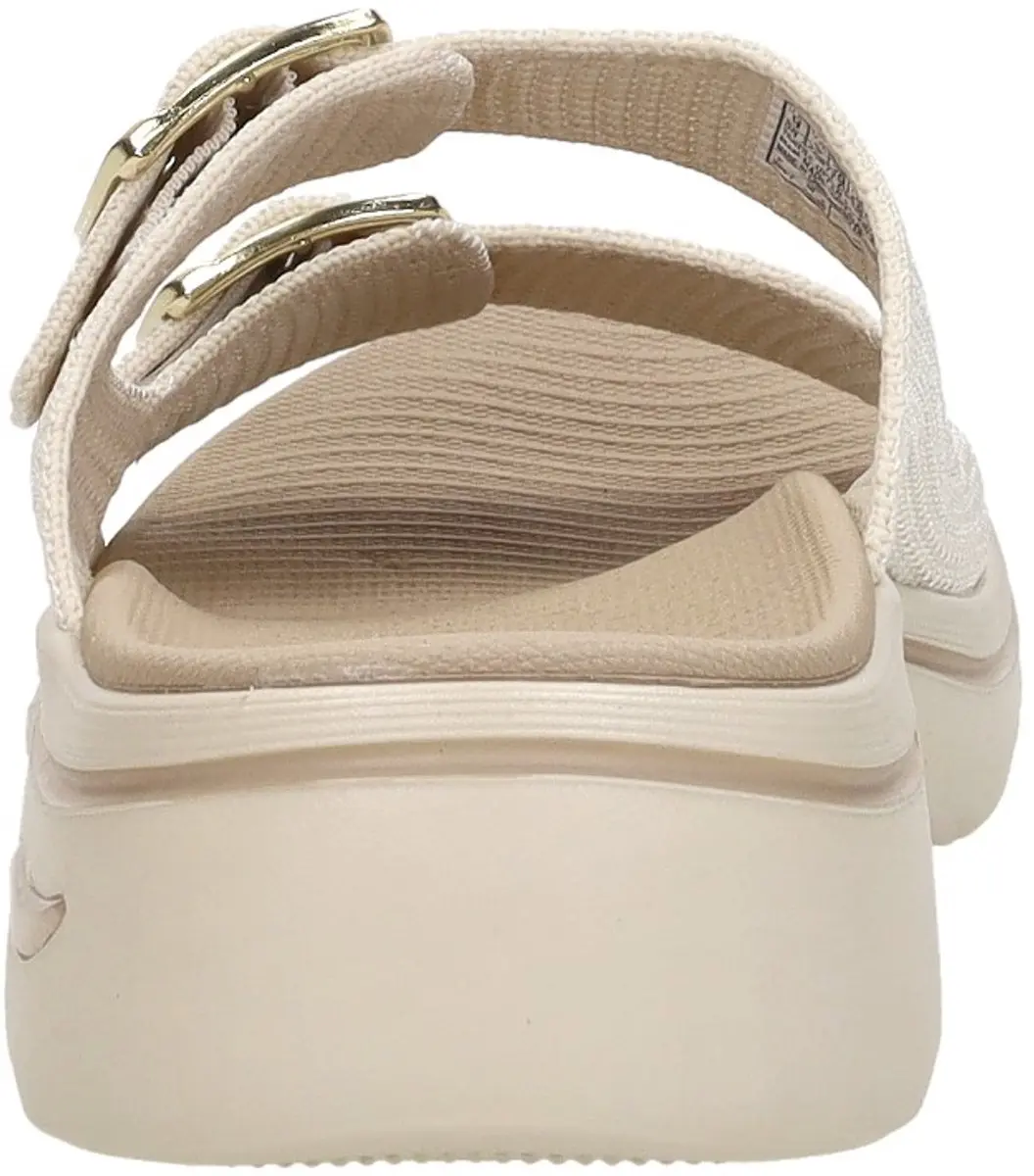 Skechers GO WALK ARCH FIT 2.0 Sandalen - Dames 39 - Naturel - afbeelding 6 van 6