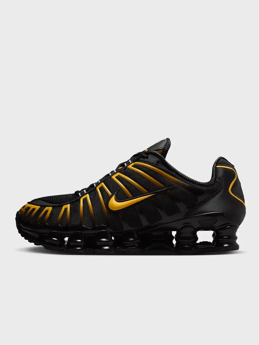 Nike Shox TL Maat 44 Zwart Goud Oranje