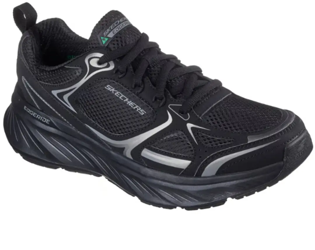 Skechers Edgeride Exodis Sneakers 232844-BBK - Zwart - afbeelding 2 van 6