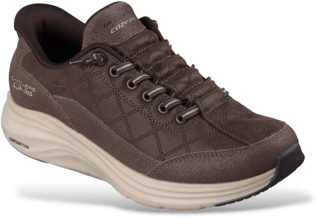 Skechers Slip-Ins Cozy Fit 132203 - Bruin - afbeelding 6 van 6