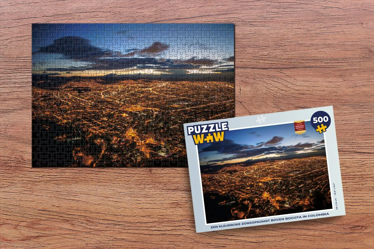 PuzzleWow Legpuzzel 500 Stuks - Multicolor - 6017551019041