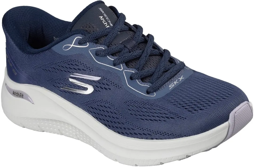 Skechers Slip-ins Arch Fit 2.0 Sneakers 131207 - Maat 38 - Blauw