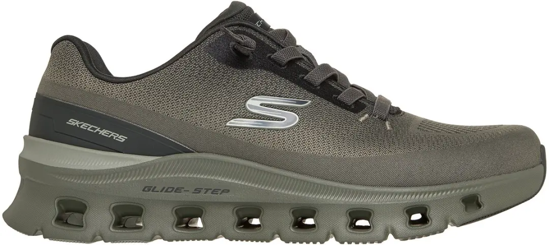 Skechers Heren Glide Step Pro Waverra Slip Ins Sneakers Olive