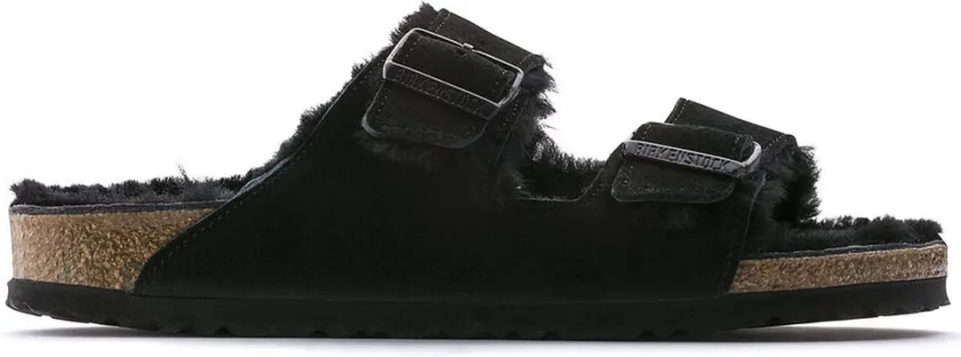 Birkenstock Arizona Lamsvel Suede Schoen - Maat 44 - afbeelding 6 van 6