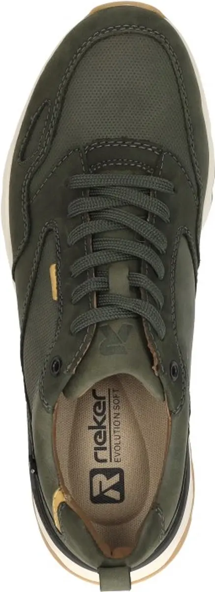 Rieker Evolution Sneakers - Heren - Groen - Maat 44 - afbeelding 5 van 6