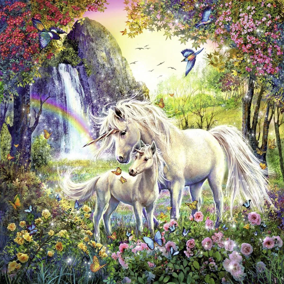 Ravensburger Mooie Eenhoorns Puzzel 49 Stuks - Multicolor - afbeelding 3 van 5