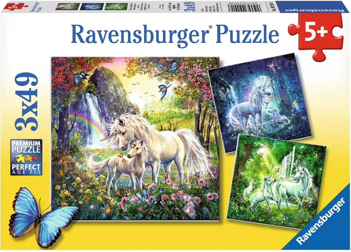 Ravensburger Mooie Eenhoorns Puzzel 49 Stuks