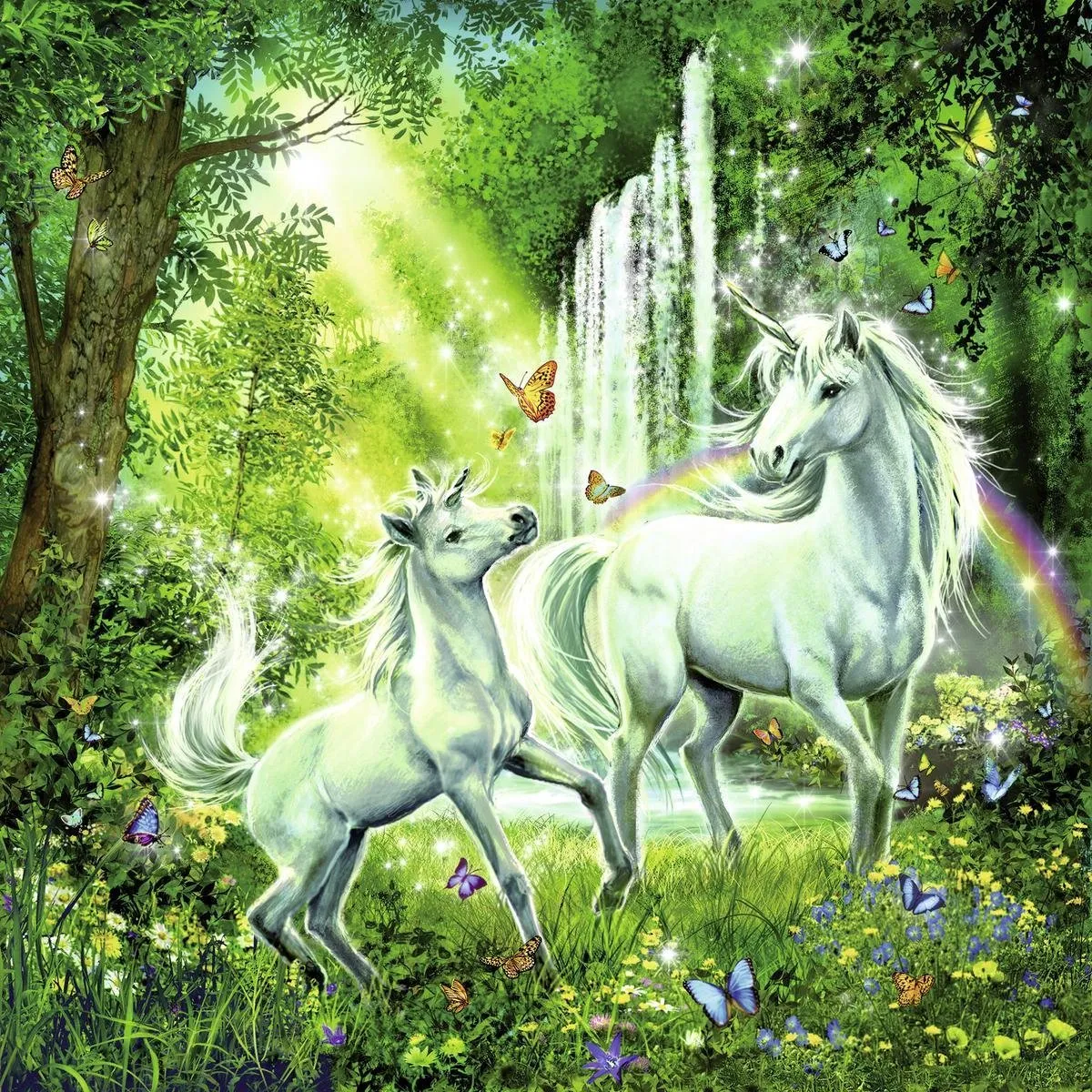 Ravensburger Mooie Eenhoorns Puzzel 49 Stuks - Multicolor - afbeelding 2 van 5