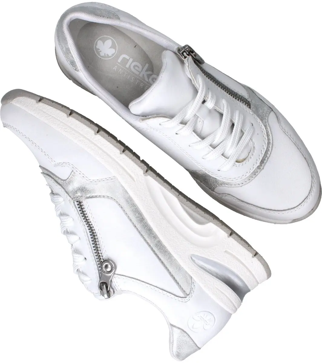 Rieker Sneakers - Dames - Wit - Maat:41 - afbeelding 6 van 6