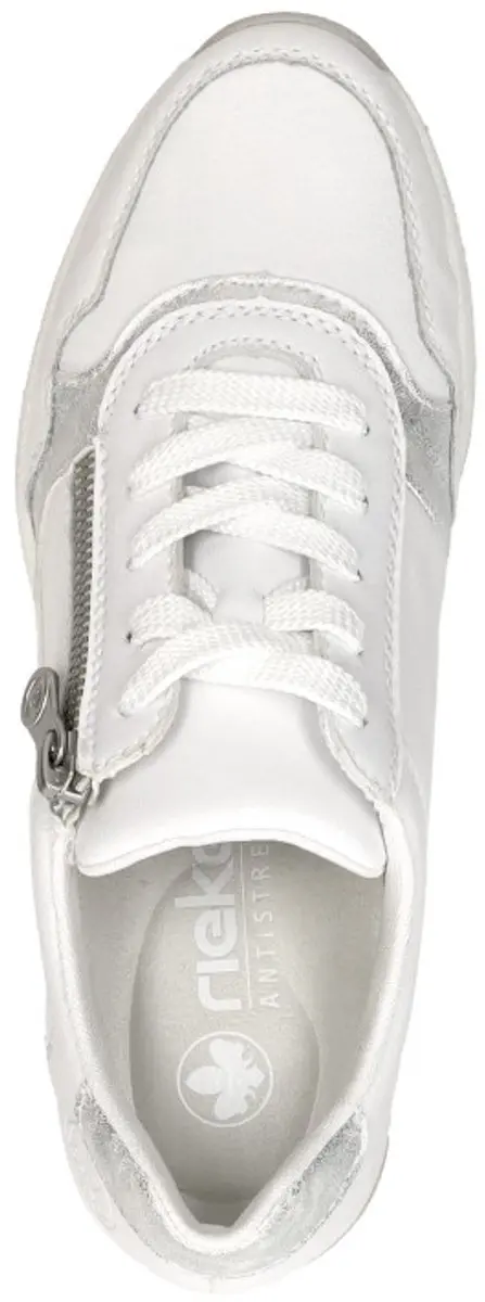 Rieker Sneakers Laag - Wit - Maat 43 - afbeelding 5 van 6