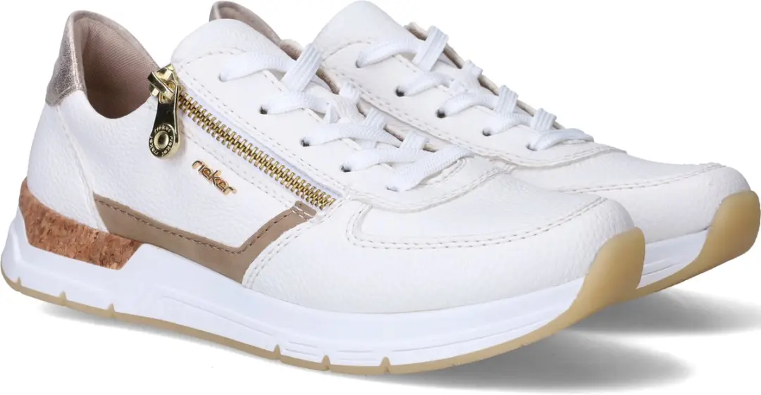 Rieker Sneakers Wit - Maat 36 - afbeelding 4 van 6