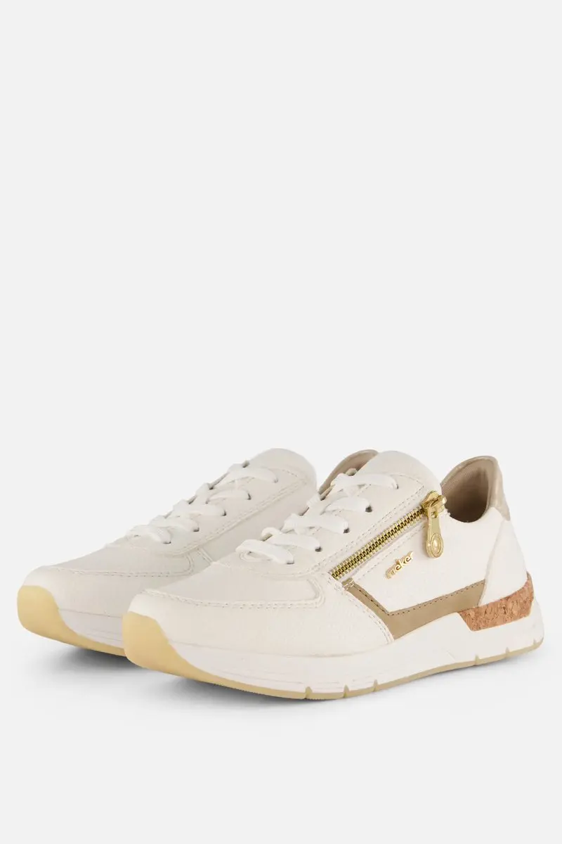 Rieker Sneakers wit Synthetisch