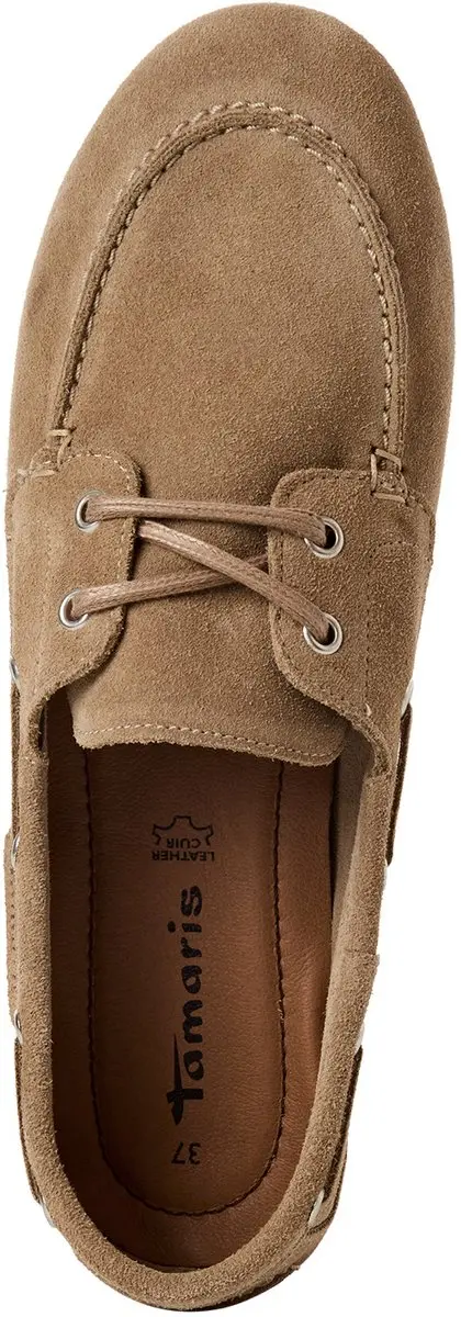 Tamaris Bootschoenen 37 - Taupe Suede