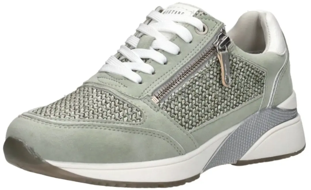 Mustang Sneaker - Vrouwen - Groen - Maat 39 - afbeelding 4 van 6