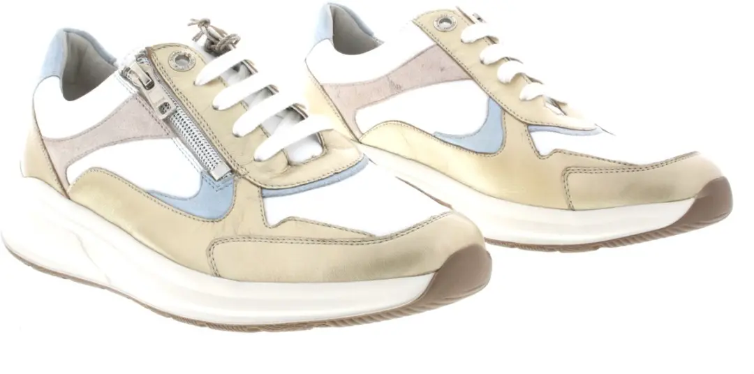 Solidus Kitty Dames Sneakers 54501 - Maat 38.5 - Platina - afbeelding 4 van 6