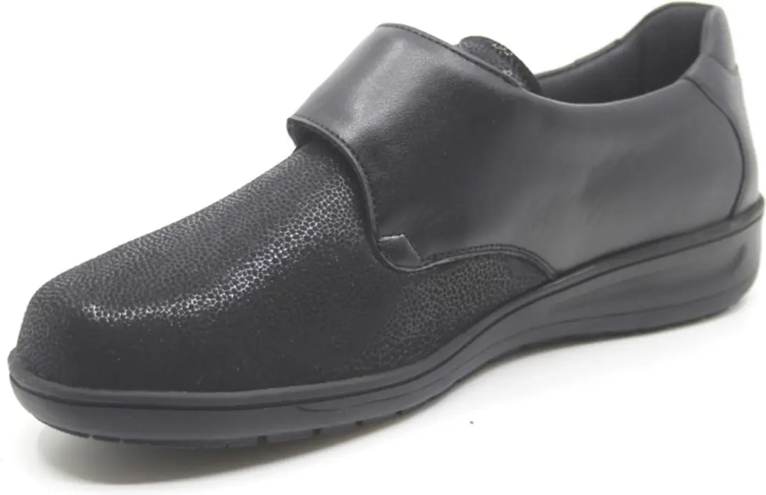 Solidus Klittenbandschoenen 29506 - Extra breed - Zwart - afbeelding 2 van 6