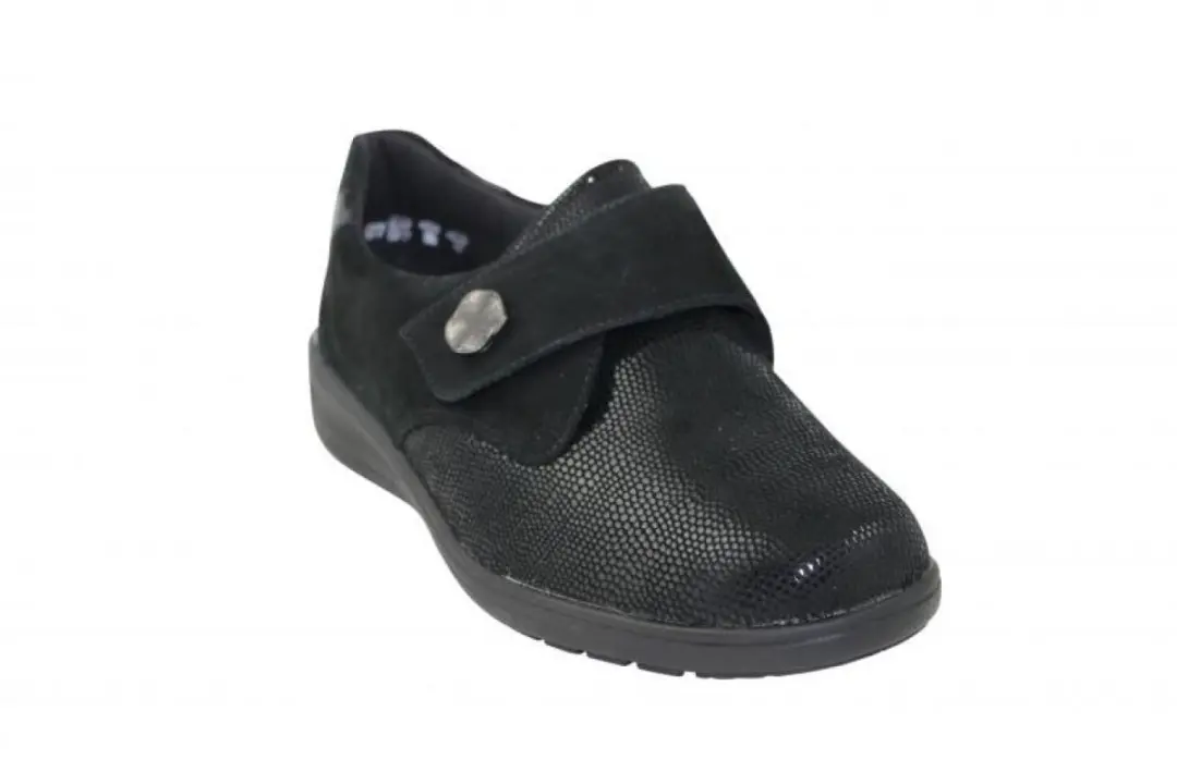 Solidus Klittenbandschoenen 29506 - Extra breed - Zwart - afbeelding 6 van 6