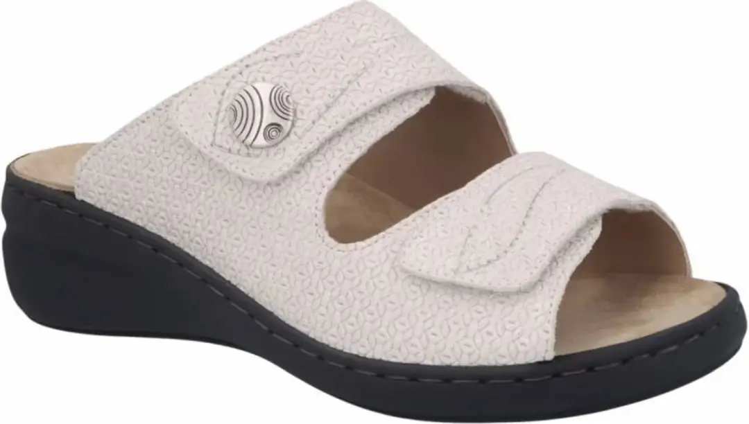 Solidus Spezial slipper H platino metallic (Maat