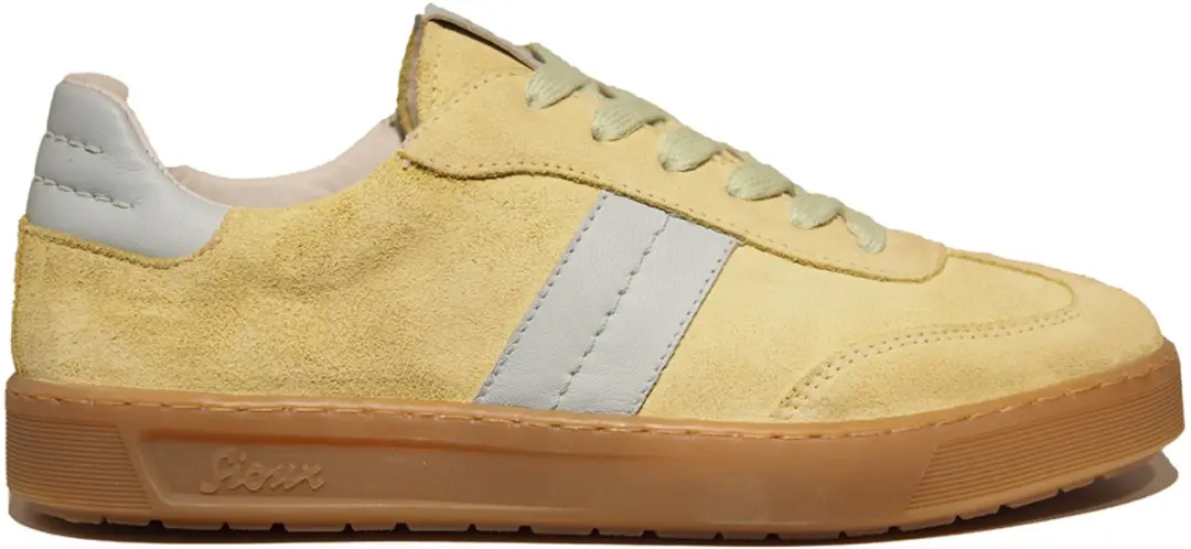 Sioux Tedroso-DA-717 Dames Sneakers - Geel - Maat 42 - afbeelding 6 van 6