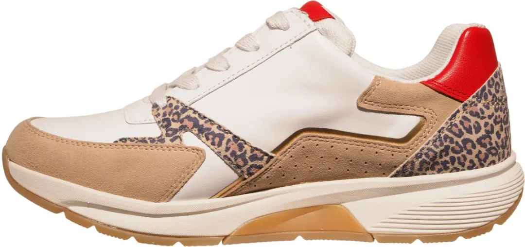 Gabor Rollingsoft Sneakers 101255 - Wit - Leopard - afbeelding 2 van 6
