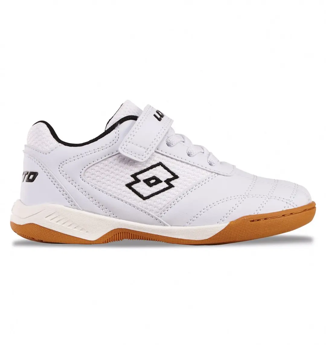 Lotto Shoes WHIZZER K lage kindersneaker 2600120K wit/zwart