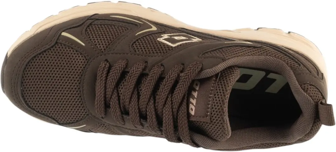 Lotto Kitaura II Sneaker - Donkerbruin - afbeelding 5 van 6