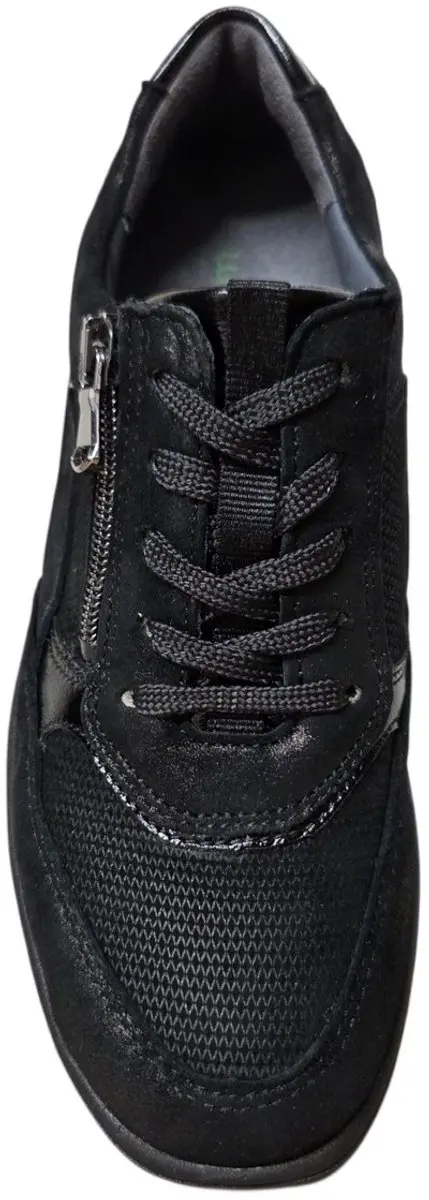 Waldlaufer H-bruni Dames Veterschoenen - Zwart - 37 - afbeelding 2 van 4