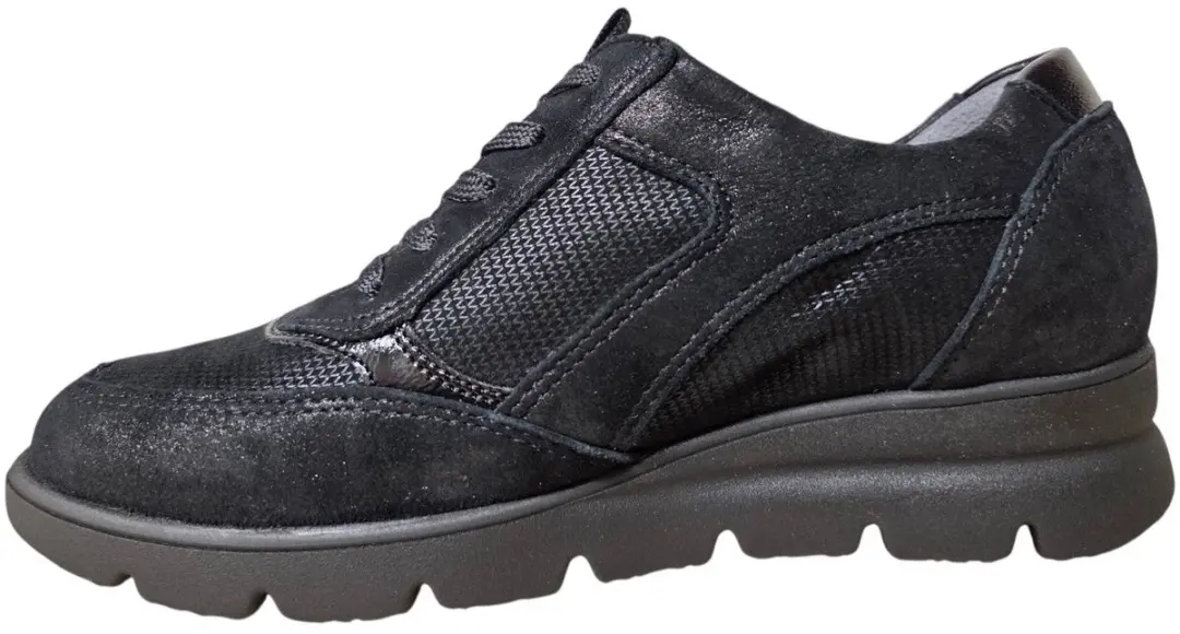 Wäldlaufer H-bruni Veterschoenen Dames - Zwart - 38.5 - afbeelding 4 van 6
