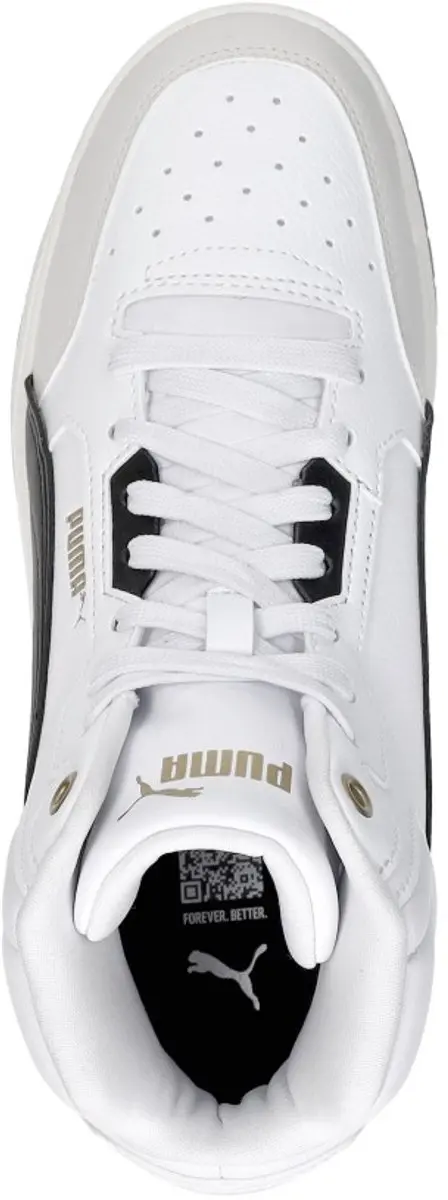 PUMA Shuffle Downtown Mid Jr Sneakers 37 - Wit - afbeelding 5 van 6