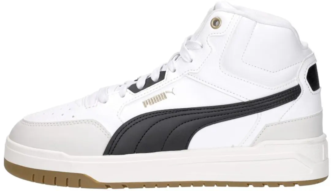 PUMA Shuffle Downtown Mid Jr Sneakers 37 - Wit - afbeelding 2 van 6