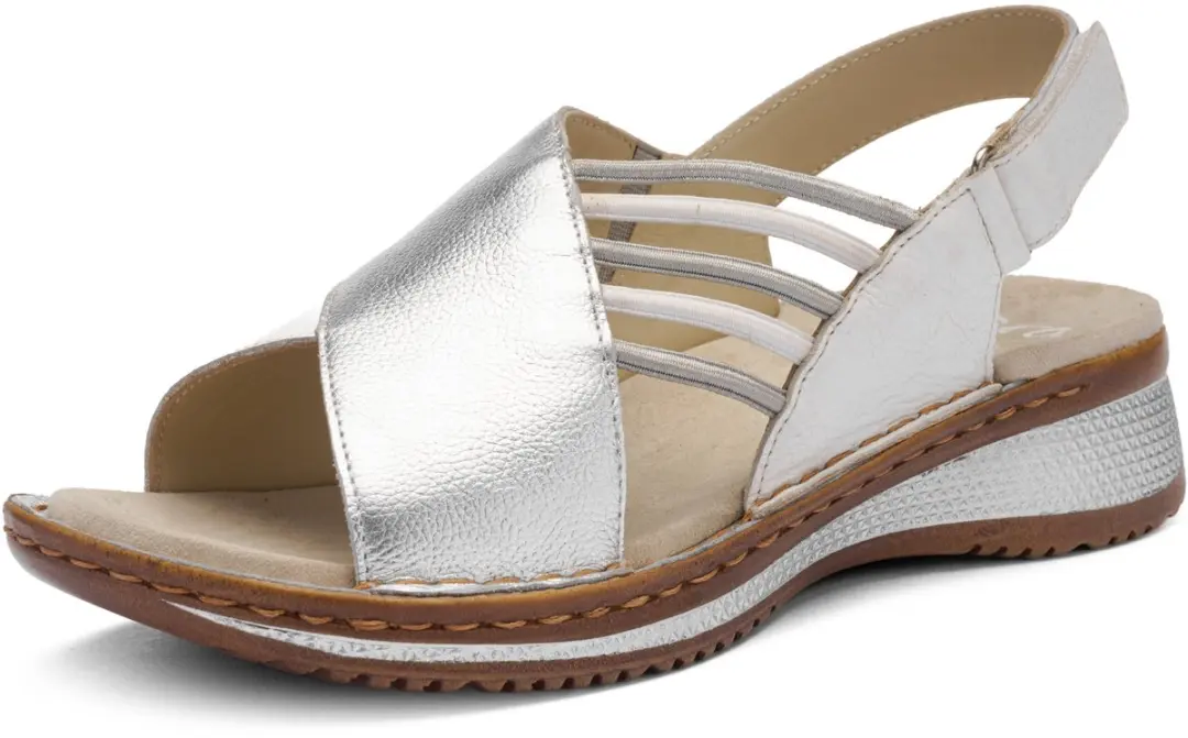 ara Sandaal Hawaii zilver wit