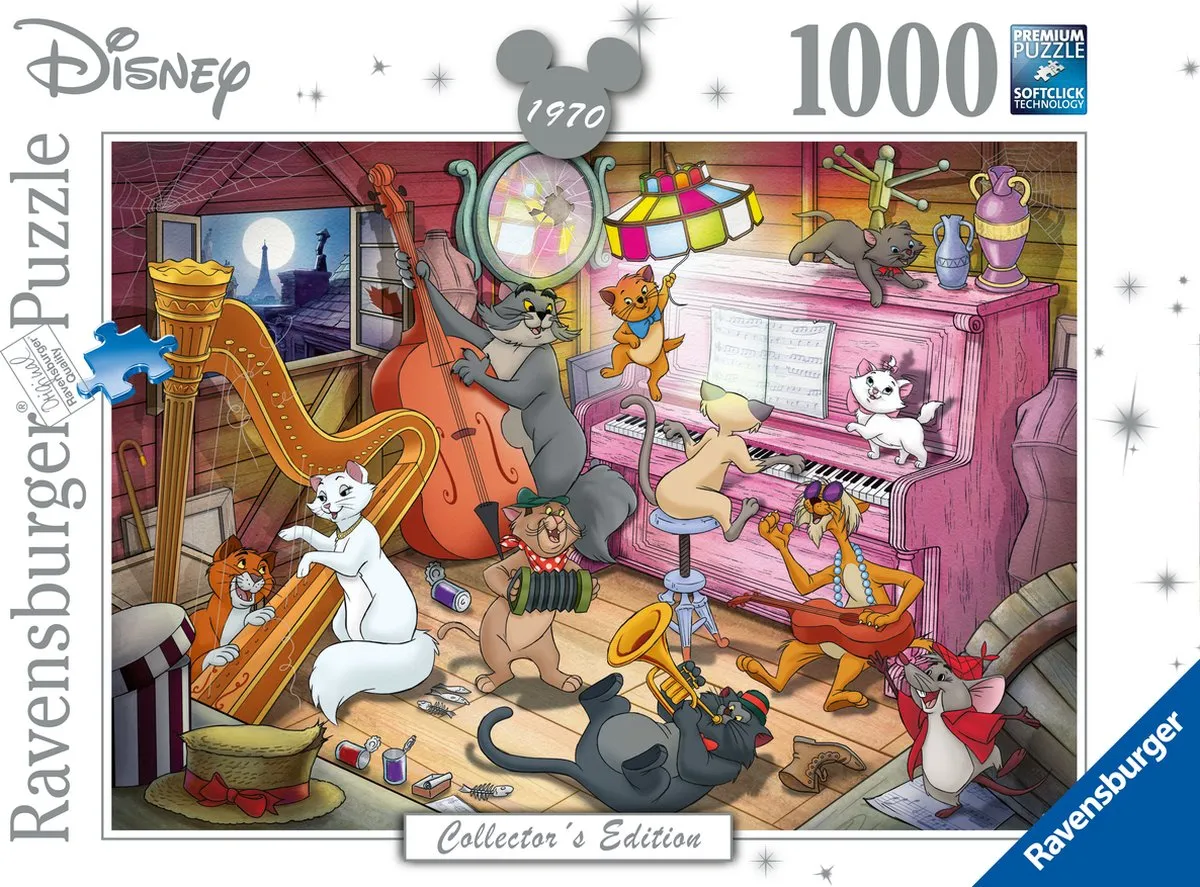 Ravensburger Aristocats Legpuzzel 1000 Stuks