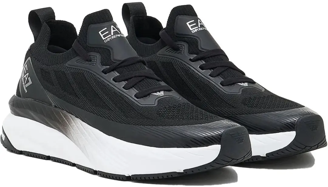 Giorgio Armani EA7 Emporio Armani Sonic Schoenen - Zwart - 45 1/3 - afbeelding 6 van 6