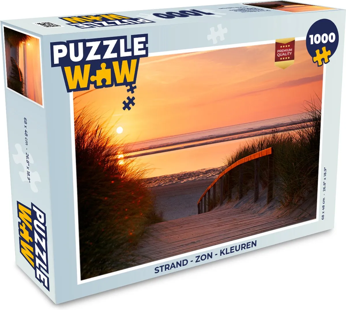PuzzleWow Legpuzzel 1000 Stuks