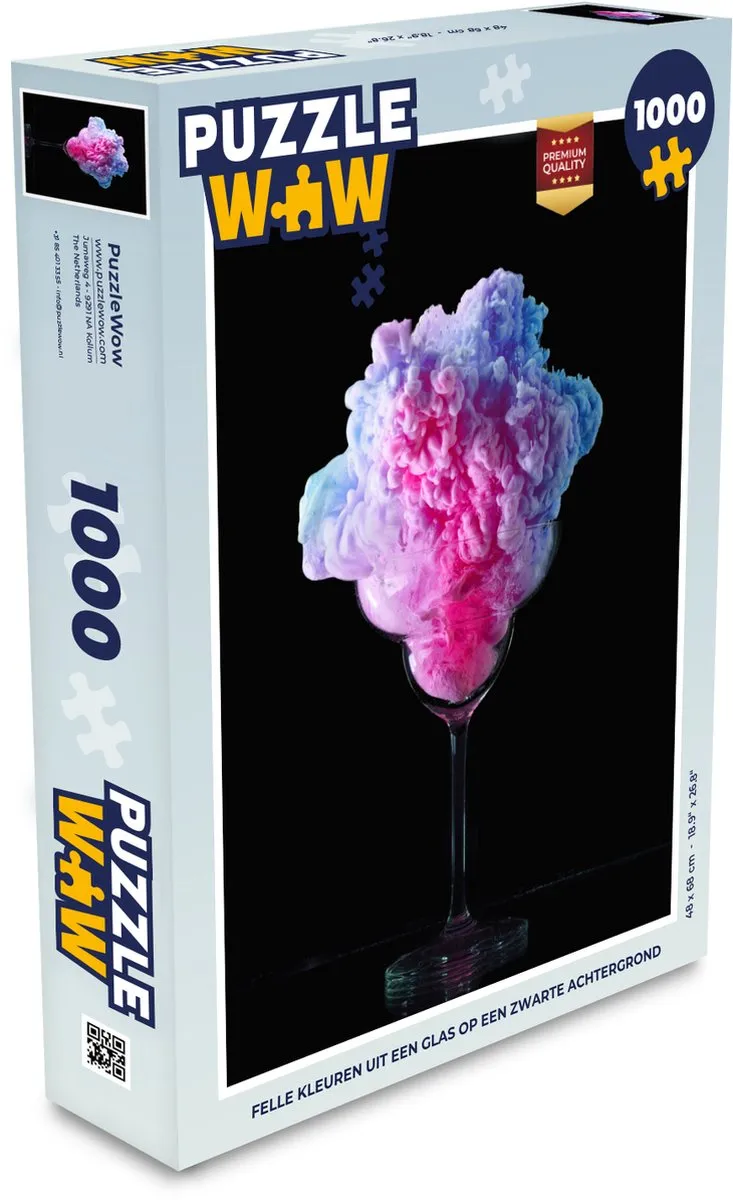 PuzzleWow Legpuzzel 1000 Stuks