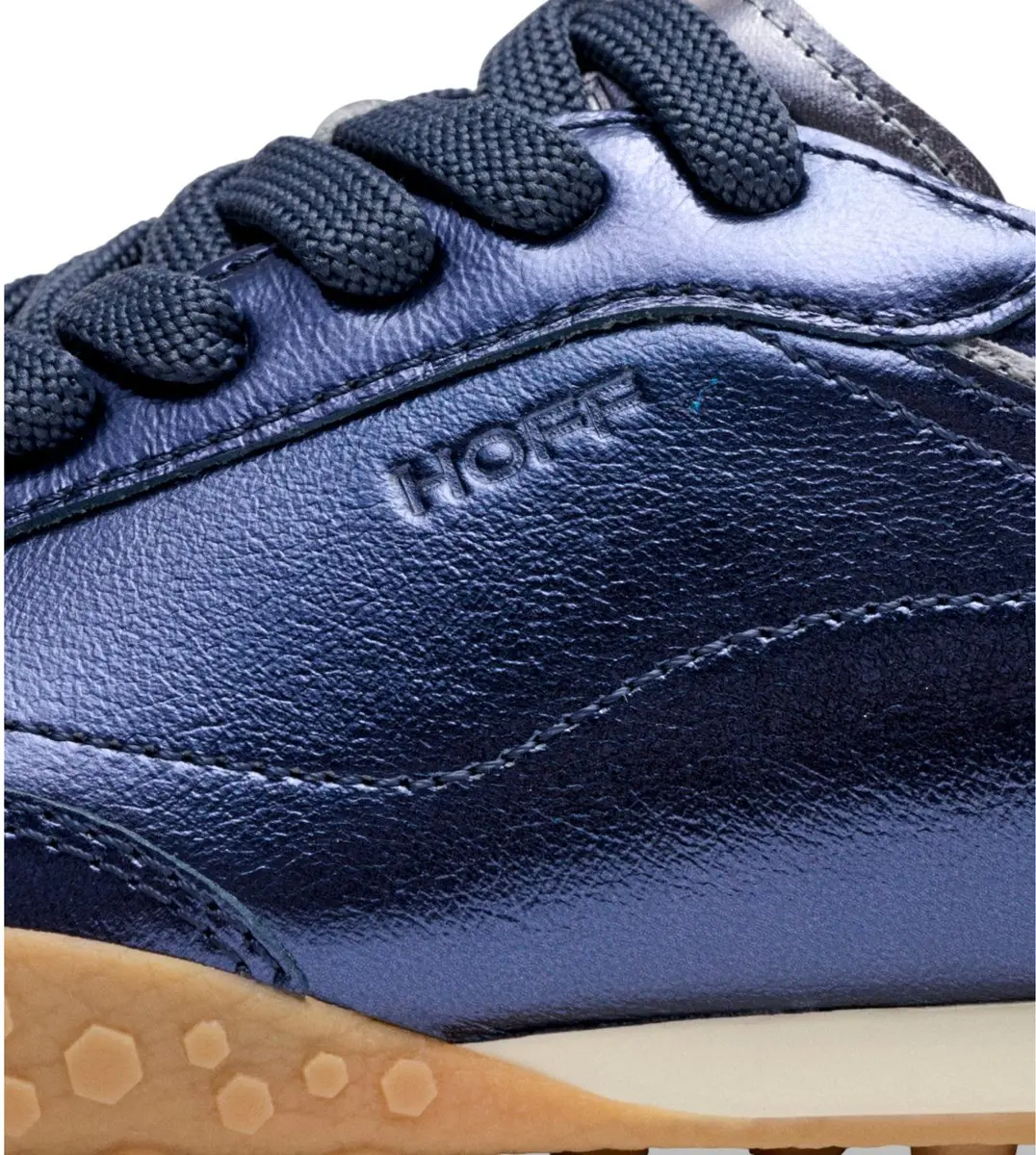 Hoff Bridge Metallics Leren Sneakers 36 - Blauw - afbeelding 5 van 6