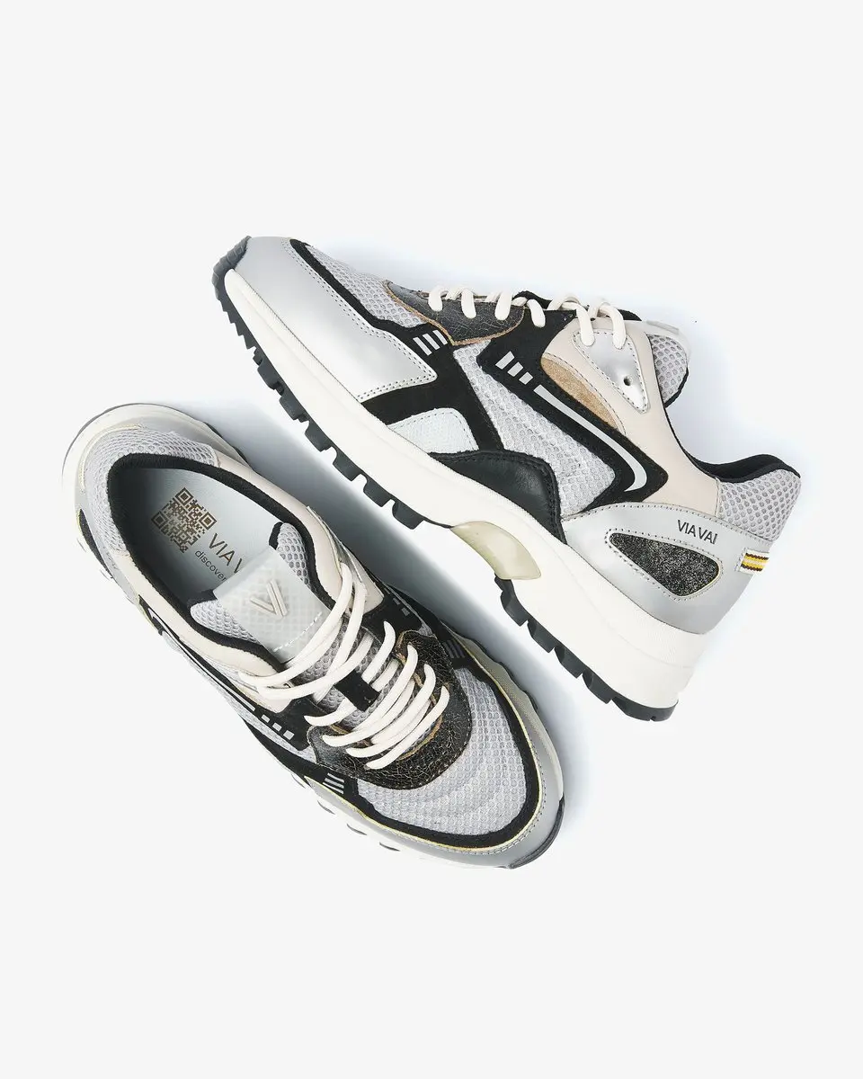 VIA VAI Danae Noah Sneakers - Dames - 41 - Grijs - afbeelding 3 van 6