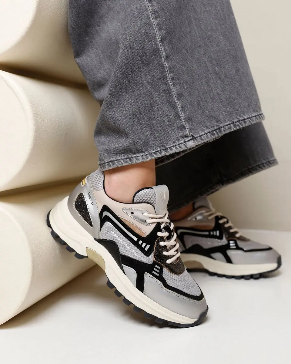 VIA VAI Danae Noah Sneakers - Dames - 41 - Grijs - afbeelding 5 van 6