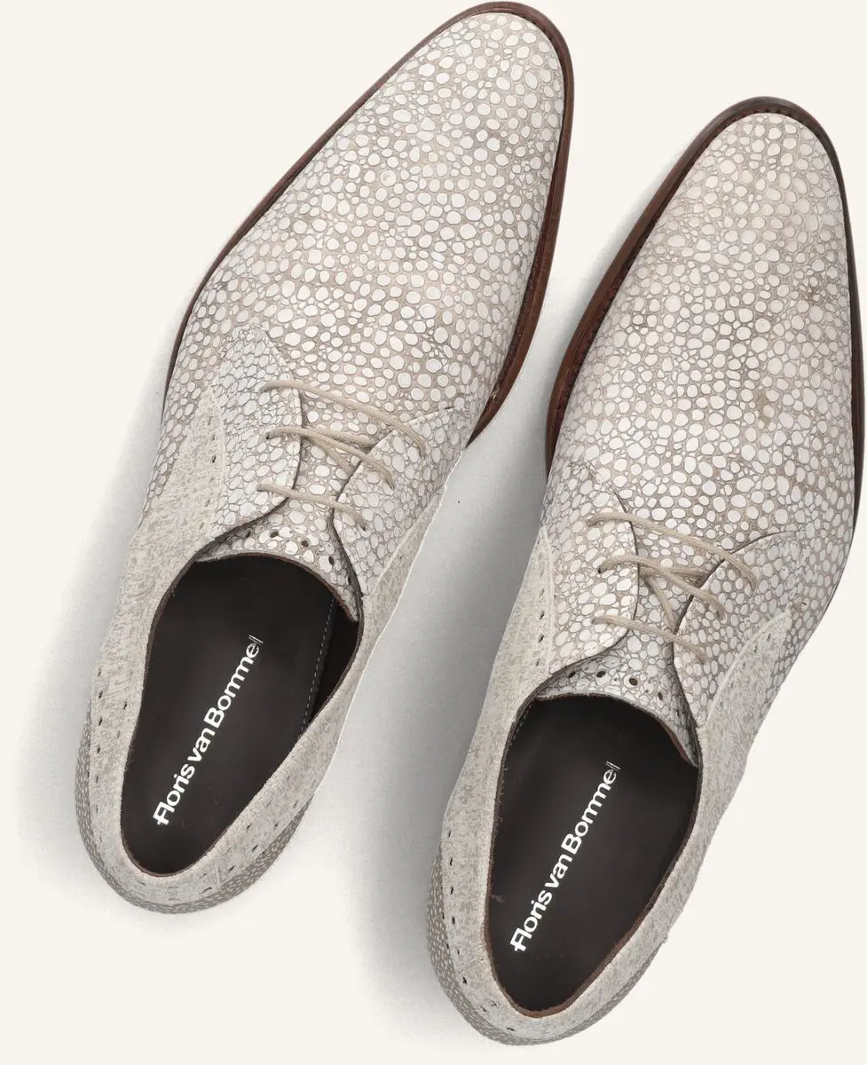 Floris van Bommel De Stapper SFM-30361 Veterschoenen - Beige - Maat 43⅓ - afbeelding 5 van 6