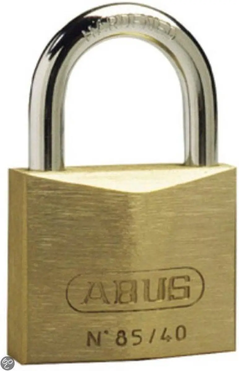 ABUS Cilinder Hangslot 85/70 Goud - 2498 - afbeelding 2 van 2