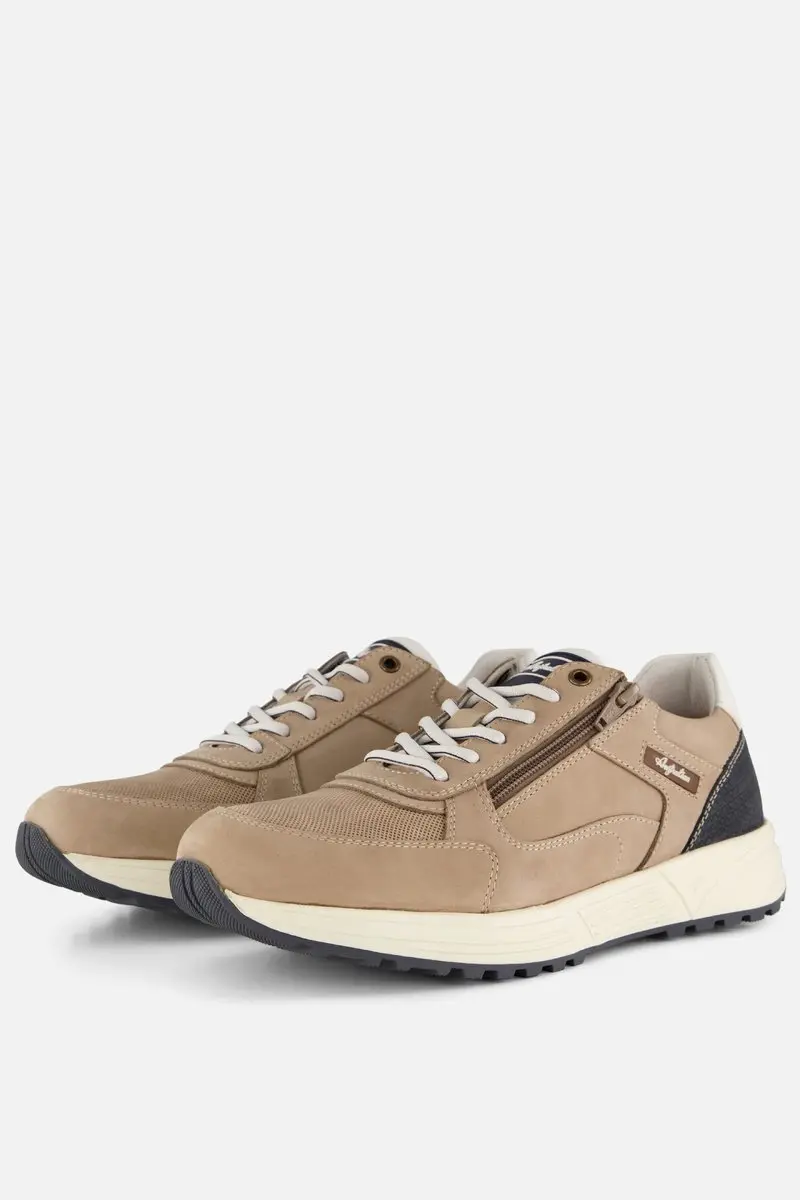 Australian Discover Sneakers taupe Leer