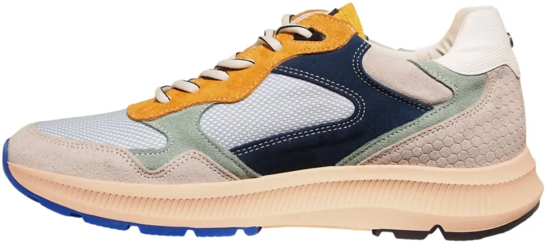 Australian Cadiz Heren Sneakers - Blauw Grijs Groen - Maat 45 - afbeelding 2 van 6