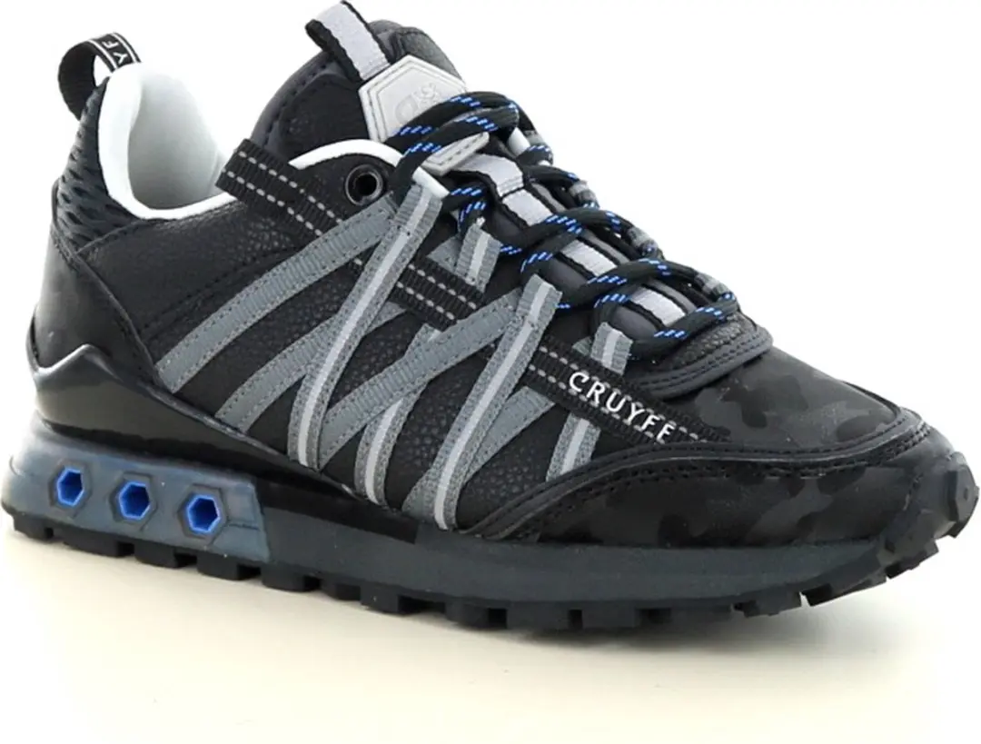 CRUYFF JUNIOR Fearia Sneakers - Jongens - Zwart - Maat 32 - afbeelding 3 van 6