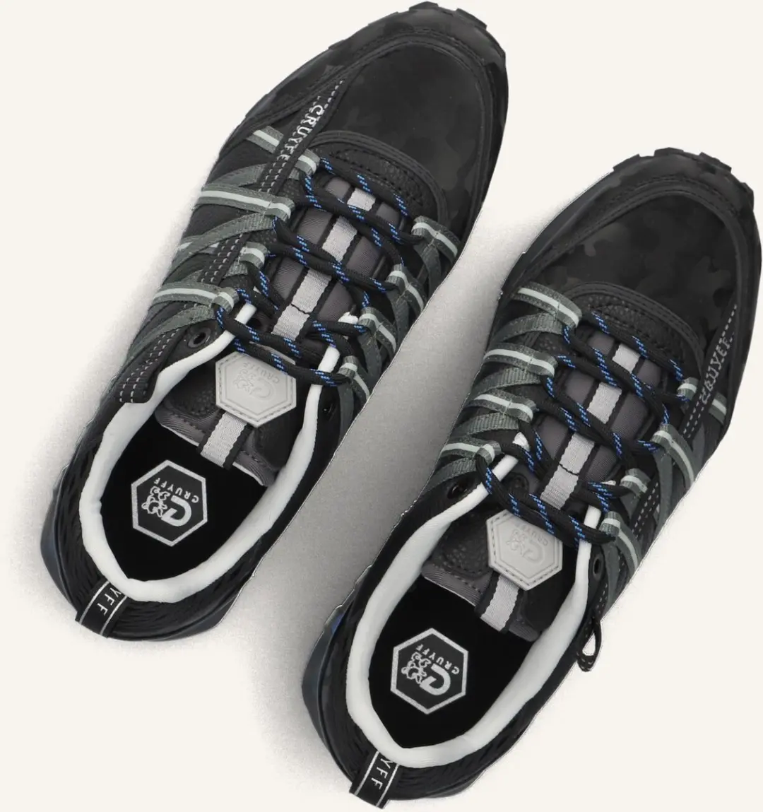 CRUYFF JUNIOR Fearia Sneakers - Jongens - Zwart - Maat 32 - afbeelding 6 van 6