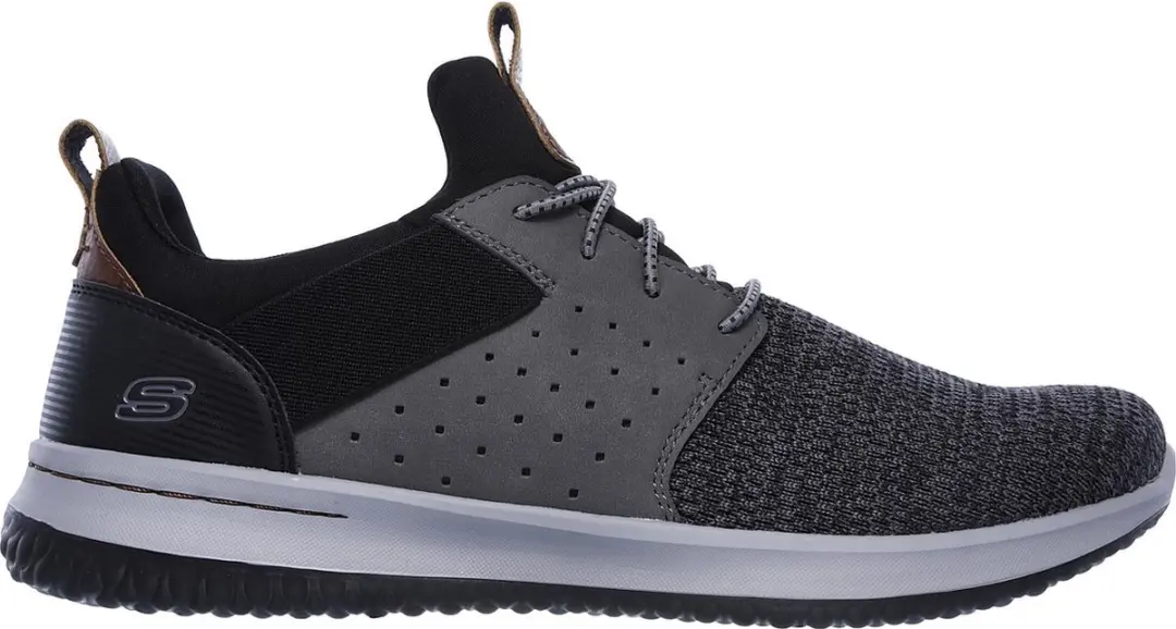 Skechers Delson Camben Sneakers - Zwart - 39 - afbeelding 4 van 6